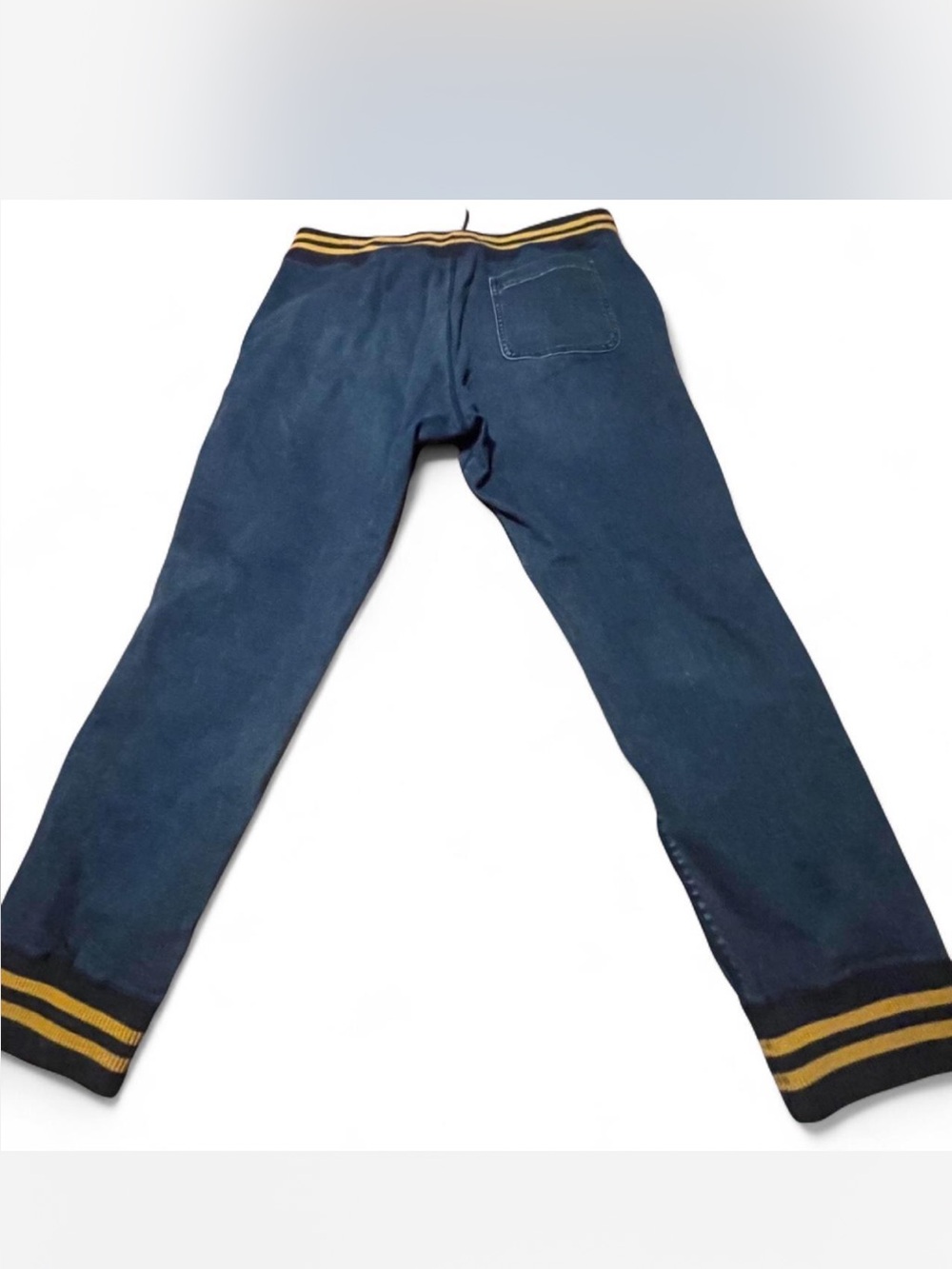 Polo by Ralph Lauren Graphic Denim Slim Fit Joggers Athl Club 1967 XL / TG - Picture 7 of 9